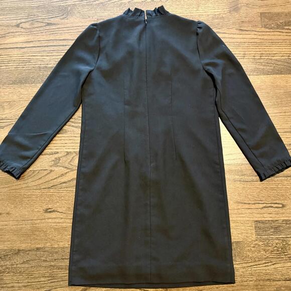 J.Crew NWOT Black Shift Dress Size 00 - Picture 2 of 7